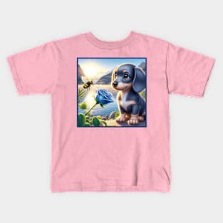 Doxie & Bee Kids T-Shirt